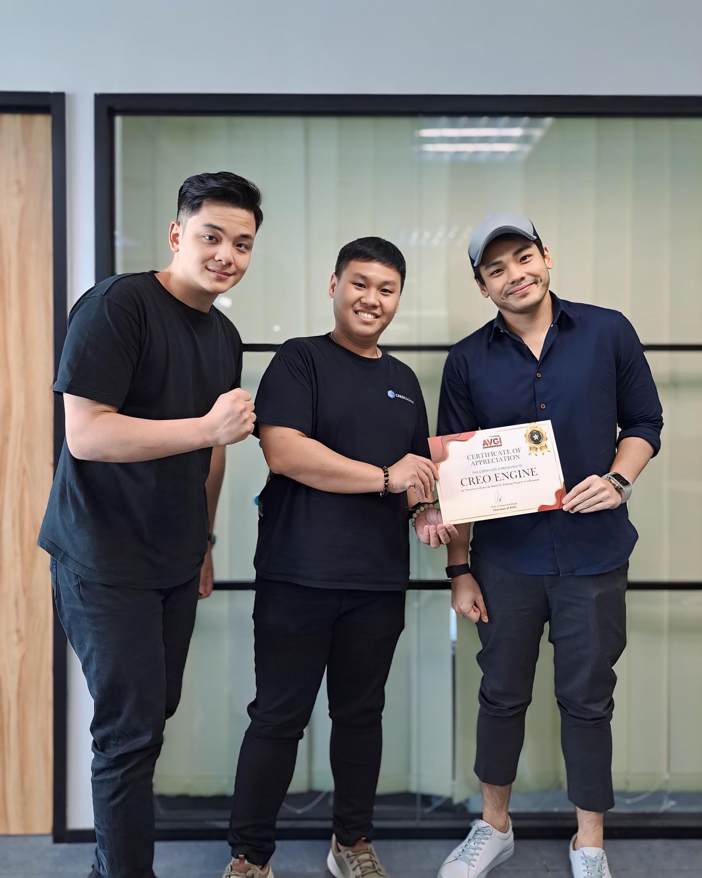 AVGI visit: Creo Engine named Most Influential Web3 Gaming Project in Indonesia