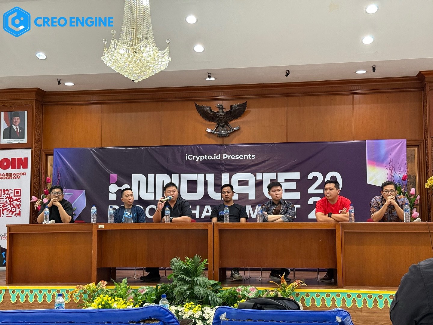 CEO Javier Tan takes the stage at Innovate Blockchain Meet 2025